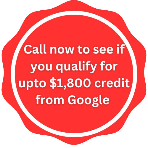 Google Ads upto $1800 credit